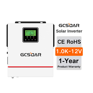 Gcsoar อินเวอร์เตอร์พลังงานแสงอาทิตย์1.0kw เพียวไซน์เวฟอินเวอร์เตอร์สำหรับบ้านนอกกริดสำหรับระบบจัดเก็บพลังงานแบตเตอรี่เอาต์พุตเดียว - Product Image 1
