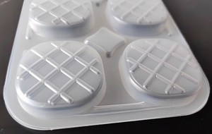 Khay Đựng Thực Phẩm Đóng Gói Thực Phẩm Bằng Nhựa PP Vỉ 8 Ngăn Tùy Chỉnh Khay Đựng Bánh Bao Đông Lạnh - Product Image 3