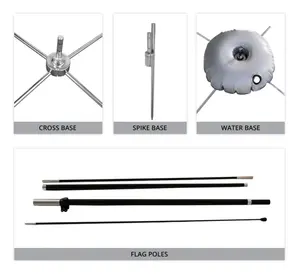 Наружный флаг с Каплевидным пером - Product Image 4