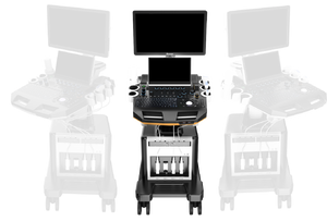 EUR VET 베스트셀러 수의학 장비 트롤리 컬러 도플러 초음파 기계 도플러 초음파 검사 - Product Image 4