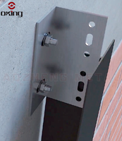 Supports en L et profilés en T en aluminium fabriqués en Chine pour le revêtement HPL, sous-construction, système de façade extérieure