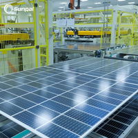 Paneles Solares Monocristalinos Bifaciales Sunpal de 400W 500W 600W 700W 1000W, Módulo Fotovoltaico HJT, Paneles Solares, Costos