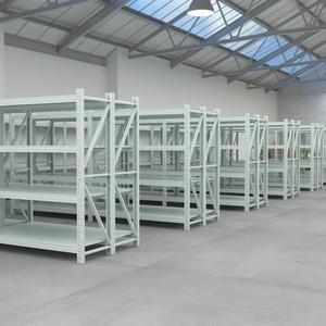 Aceptamos estantes personalizados para almacén de servicio mediano, estantes apilables de acero para almacenamiento - Product Image 5