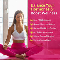 Hormoonbalans Probiotica voor Vrouwen OEM ODM Private Label Groothandel Menopauze PMS Vrouwen Wellness Supplement