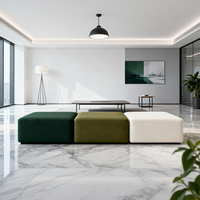Canapé-lit modulaire pliable 2 en 1 avec matelas en mousse à mémoire de forme, meubles rembourrés en plastique compressés sous vide pour petit appartement