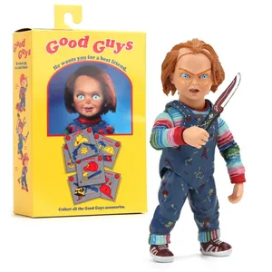 Buena calidad buenos chicos Chucky muñeca juego de niños Chucky juguetes acción NECA figura