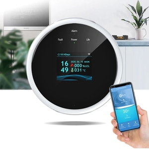Alarma inteligente digital Tuya Wifi para el hogar, alerta sobre fugas de <span class=keywords><strong>gas</strong></span> natural y <span class=keywords><strong>gas</strong></span> LPG - Product Image 1