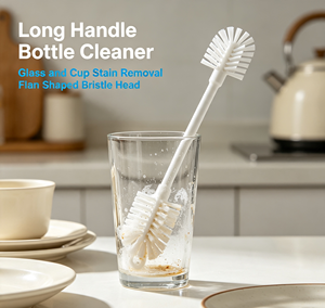 Japanese Blender Cleaning <b>Brush</b> with Long Handle Durable Nylon Bristle for Multi-functional Use in Juice/Soy Milk Machines - Product Image 5