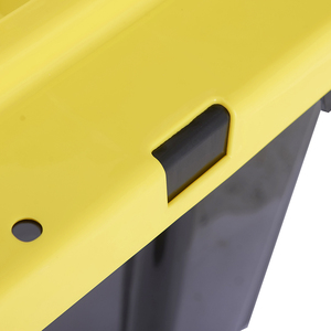 Nhà Máy Bán Đa Chức Năng 27 Gallon Tote Nhiệm Vụ Nặng Nề Nhựa Lưu Trữ <span class=keywords><strong>Box</strong></span> Với Nắp Khóa Cơ Thể - Product Image 2