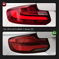 Luces Traseras HETOP F22 2014-2019 Serie 2, Lámpara Trasera LED de Actualización, Plug and Play, DRL, Accesorios Automotrices para BMW