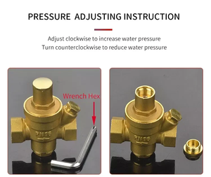 Tmok thấp moq <span class=keywords><strong>1</strong></span>/2 3/<span class=keywords><strong>4</strong></span> <span class=keywords><strong>1</strong></span> 11/<span class=keywords><strong>4</strong></span> 11/2 2 3 <span class=keywords><strong>4</strong></span> inch thép không gỉ Brass prv giảm áp điều chỉnh giảm van - Product Image 2