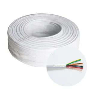 18 AWG 4 núcleos FPLR varados de seguridad de Alarma de Cable