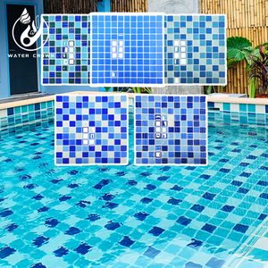 Mosaïque Water Crown pour <span class=keywords><strong>piscine</strong></span> et spa, finition décorative durable, vente directe d'usine, accessoires - Product Image 2
