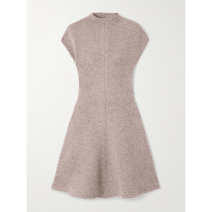 Nuovo <span class=keywords><strong>abito</strong></span> da donna senza maniche in vita a linea <span class=keywords><strong>lilla</strong></span> comodo Casual lavorato a maglia con tessuto intrecciato naturale elegante Versatile - Product Image 3