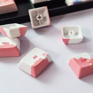 AFLION Keycaps Pbt <span class=keywords><strong>Dsa</strong></span> Bàn Phím Cơ Máy Tính Xách Tay Thụy Điển Cho Nắp Phím Gk66 - Product Image 2