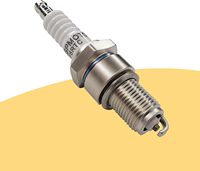 Bougie d'allumage pour moto Iridium F6RTC, 2 pièces, remplacement/compatible pour ATV/Dirt Bike