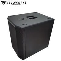Aktif OEM ODM DSP'li Subwoofer PWSUB serisi 12/15/18 inç 1200W Güçlendirilmiş Hoparlör PA Hoparlör