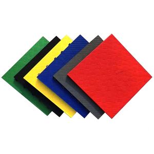Dalles de garage en plastique PP emboîtables robustes, antidérapantes, imperméables et drainables pour atelier automobile, zone de detailing et maison - Product Image 3