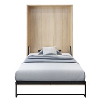 Lit Murphy multifonctionnel gain de place avec pieds en U, accessoires de quincaillerie pour lit mural pour petits appartements