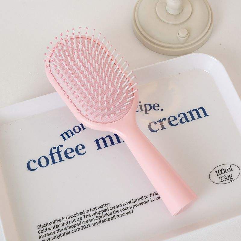 หวีแปรงลม Macaron - สีชมพู