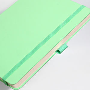 Carnets de notes promotionnels personnalisés avec logo 2026, vente en gros, 80 feuilles, papier épais, couverture rigide A5, carnet de sublimation - Product Image 5