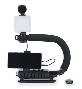 Soporte de Luz de Relleno para Micrófono AY-49U, Luz LED Portátil para Selfies, Luz en Forma de U para Transmisión en Vivo al Aire Libre - Product Image 6