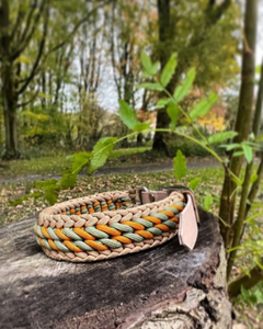 Handgemachte 4mm Perlen afrikanischen Hunde halsband Perle Paracord Seil Hunde halsband - Product Image 2