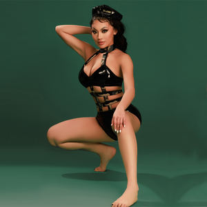 Lingerie Sexy pour femmes taille libre instructeur <span class=keywords><strong>militaire</strong></span> Police <span class=keywords><strong>femme</strong></span> Sexy uniforme tentation costume de sexe sain - Product Image 3