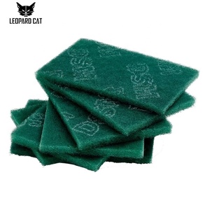 Produk Ramah Lingkungan Bantalan Pembersih Dapur Bantalan Abrasif untuk Pembersihan Efektif Kain Cuci Piring Produk Pembersih - Product Image 5