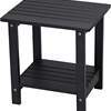 Treeens Double Adirondack Side Table per Patio Outdoor End - Product Image 5