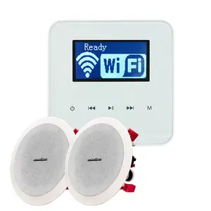 Home Audio System WIFI Blue-too Amplifier MUZO Appliances Control Flush-mounted Radio With Ceiling Speaker