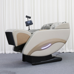 Productos de Masaje de Tendencia 2025, Masajeador Corporal y de Pies de Cuero PU Inteligente, Duradero, de Lujo, con Doble Núcleo y IA, Silla de Masaje 5D de Gravedad Cero - Product Image 1