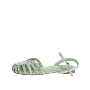 Sandali bassi color verde acqua 14570 da donna leggeri Flat High Top scivoli Anti-scivolosi di tendenza della moda - Product Image 1