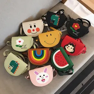 Nul Portemonnee 2023 Koreaanse Cartoon Kinder Mini Diagonale Tas Schattige Bedrukte Decoratieve Tas