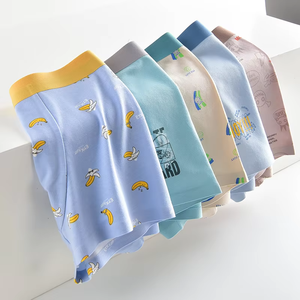 Enfants <span class=keywords><strong>petit</strong></span> garçon slips classe A tout coton mignon dessin animé enfants imprimé enfants antibactérien doux <span class=keywords><strong>culotte</strong></span> - Product Image 6