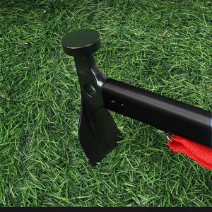 Marteau en alliage d'aluminium 23,5x2,6x1,5 noir, extracteur de piquets de tente portable, outil de camping en plein air - Product Image 1