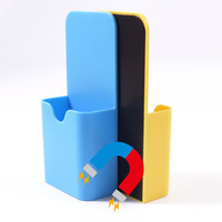 Foska Personnalisé Flexible En Plastique Aimant Titulaire Organisateur De Bureau Crayon Stylo Marqueur Porte Accessoires
