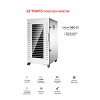Commerciële 22 Lagen Voedsel Dehydrator Voor Fruit En Groente Droogmachine Grote Industriële Dehydrator Voor Beef Jerky Fabriek