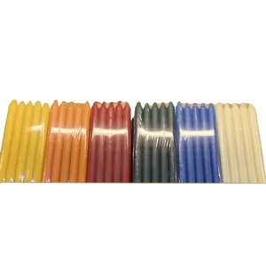 wholesale bulk long red yellow blue white color stick shaped household light candle