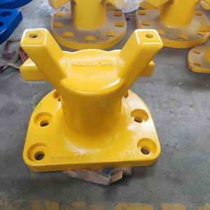 Pilón de amarre multiusos de acero fundido con forma de cuerno de ciervo, popular para muelles, embarcaciones, suministros marinos y puertos, ampliamente utilizado, marca JIER - Product Image 4