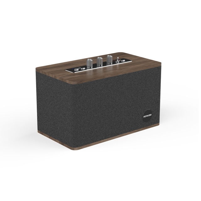 Fashionable Design Active RGB LED Bookshelf Multimedia Computer Speaker 2.0 Desktop for Wireless Studio Bass Speaker