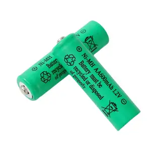 Nhà Máy Giá 3.6V Nimh pin cho các công cụ điện 1.2V 600mAh AA Ni MH Pin