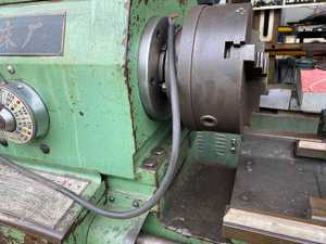 Máy tiện kim loại cũ giá rẻ 6240, độ chính xác cao, kiểu truyền thống, có khe giữa trục, chiều cao 1 mét - Product Image 5