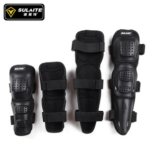 Sulaite - Protectores de Codo y Rodilla Negros con Absorción de Impactos para Adultos, Equipo de Protección Deportiva para Exteriores - Product Image 2