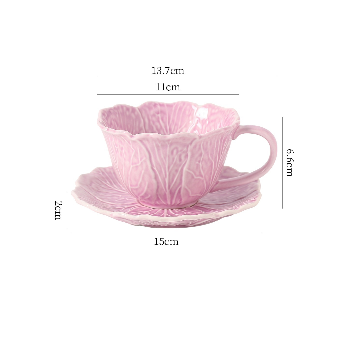 Ensemble de tasses violettes