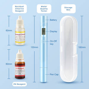 Testeur Portable d'analyse du chlore résiduel de l'eau potable et de l'eau du robinet testeur tds testeur de ph kit de test de qualité de l'eau - Product Image 4