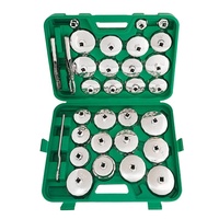 Jeu de clés de filtre à huile 31pc jeu de douilles de filtre à huile 1/2 "entraînement métrique filtre à huile capuchon clé Kit d'outils de retrait jeu de douilles de filtre à huile