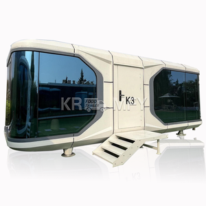 Casa Contenedor Tipo Cápsula Espacial de Lujo, Villa Móvil Prefabricada de Alta Calidad con 2 Dormitorios, Impermeable, Ecológica y Duradera - Product Image 1