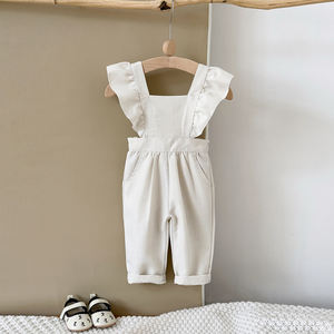 Jumpsuit bayi musim panas baru 2025 dengan Jumpsuit musim panas Lengan terbang kecil - Product Image 5