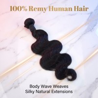 Inice cheveux vente en gros brut cambodgien vierge vague de corps cheveux humains armure 12A Grade Machine Double trame cuticule aligné couleur personnalisée
